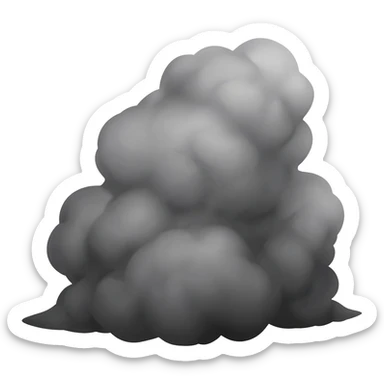 black smoke sticker