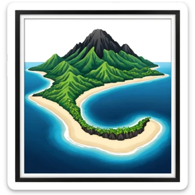 The province in Papua New Guinea called Manus sticker