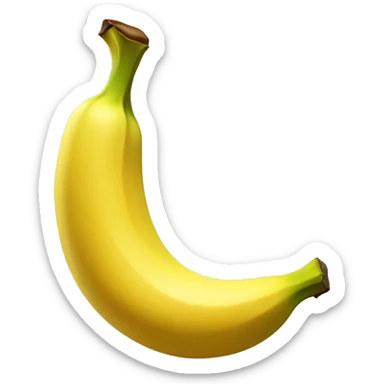 Banana with foots  sticker