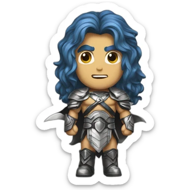 manowar poser sticker