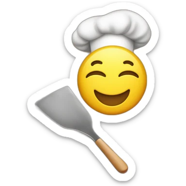 chef spatula reading sticker