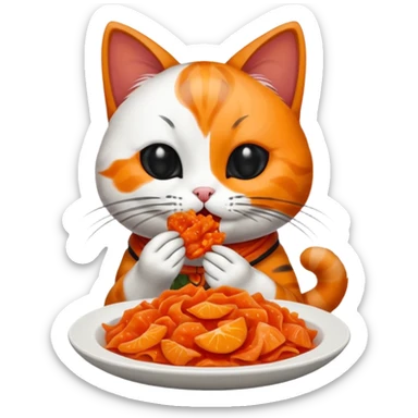 kimchi and cats sticker