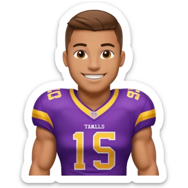 A LGBTQ American football player more LGBTQ  sticker