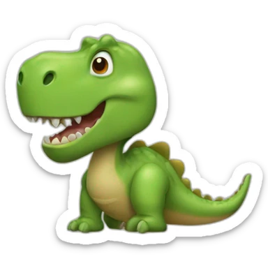 pinch dinosaur  sticker