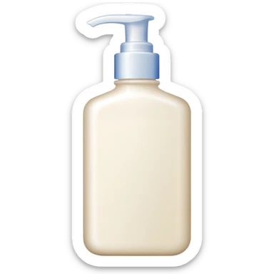 Lotion sticker