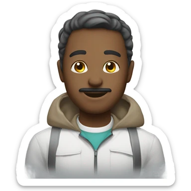 good habits emodju sticker