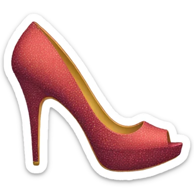 High heels sticker