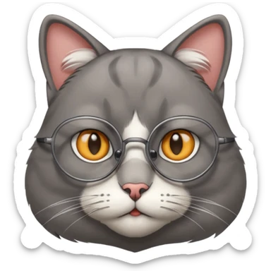 кот ученый sticker