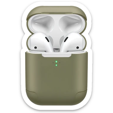 Khaki airpod max sticker