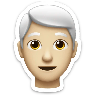 A faceless speaking person named chat sticker