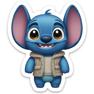 Stitch sticker