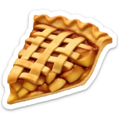 apple pie sticker