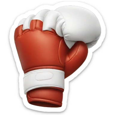 punch glove sticker