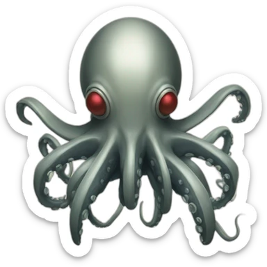cylon octopus sticker