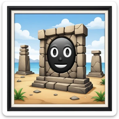 ORACLE RUINS sticker