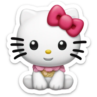 hello kitty sticker