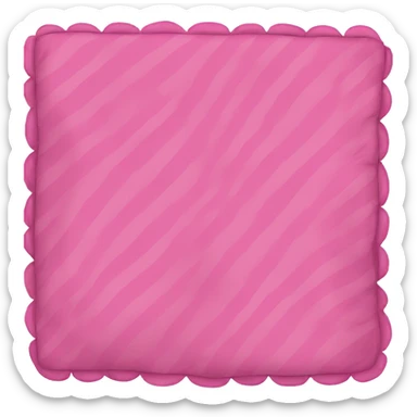 pink blanket with stripes  sticker