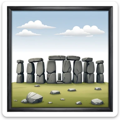 Stonehenge sticker