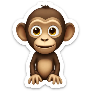 monkey sticker