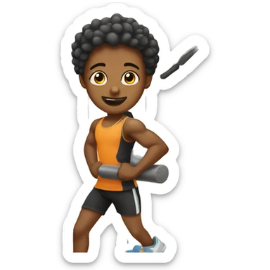 gym at school sticker