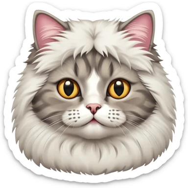 Scottish cat sticker