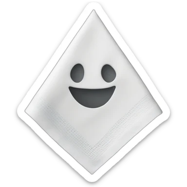 Napkin perforation sticker