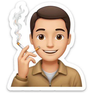🙂🚬 combine this two emojis and make a emoji sticker