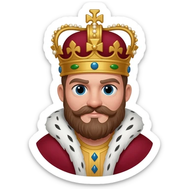 king sticker