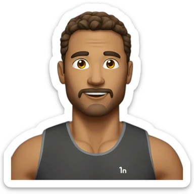 fitness coach sticker