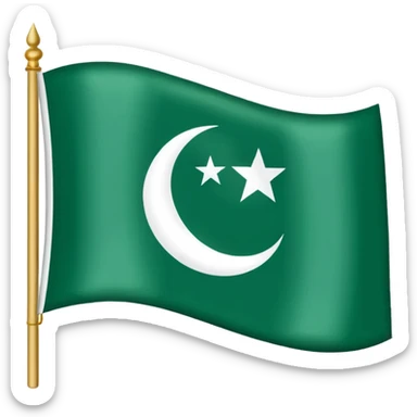 Islam Flag sticker