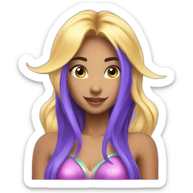 musa enchantix from winx club sticker