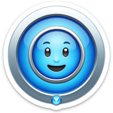 Check verificado de cuenta sticker