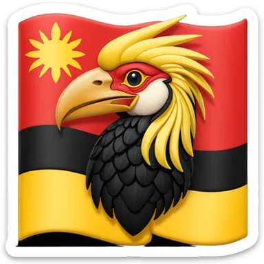 Malaysia have state call Sarawak, make Sarawak flag emoji sticker