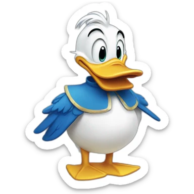 Donald Duck  sticker