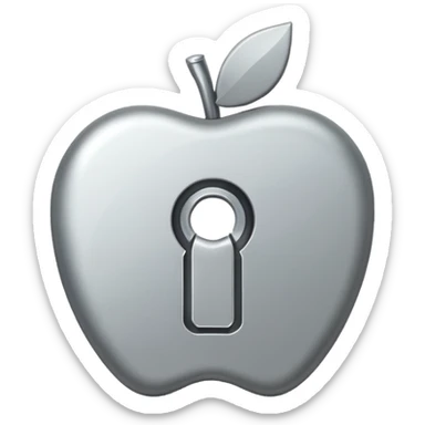 apple key sticker