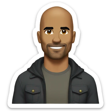 derek morgan  sticker