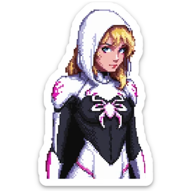 Spider-Gwen from Spider-Verse sticker