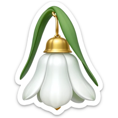 snowdrop sticker
