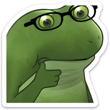 Imagine being so stupid you can’t even see a real bufo sticker