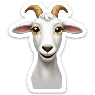 Goat with ghee sticker