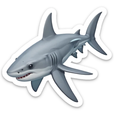 hammerhead shark sticker