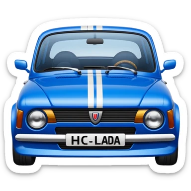 HC LADA sticker