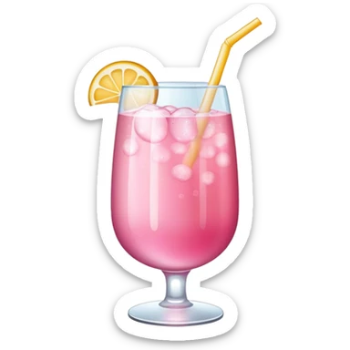 Pink bu drink sticker