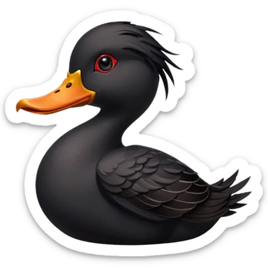 Demon Duck sticker