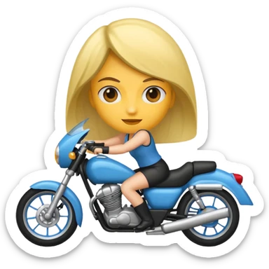 Grab moto women sticker