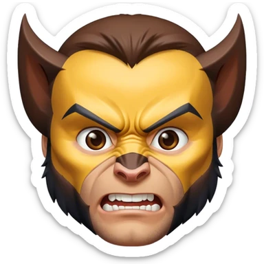 Fat Wolverine sticker