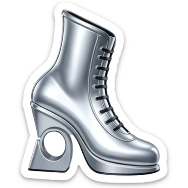 thierry mugler style spam can art shoe sculpture  sticker