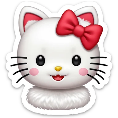 cute chibi stickers hello kitty sticker