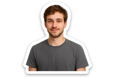 oddiy yigit orqa foni bo'lmasin sticker