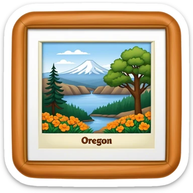 Oregon state sticker